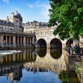 Bath, Avebury & the village of Lacock from London